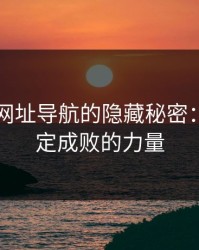 探秘91网址导航的隐藏秘密：细节决定成败的力量