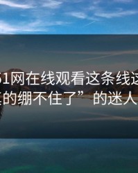 探索“51网在线观看这条线这一回真的真的绷不住了”的迷人世界
