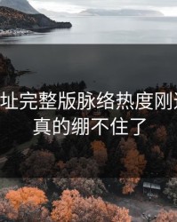 51网网址完整版脉络热度刚退又起，真的绷不住了